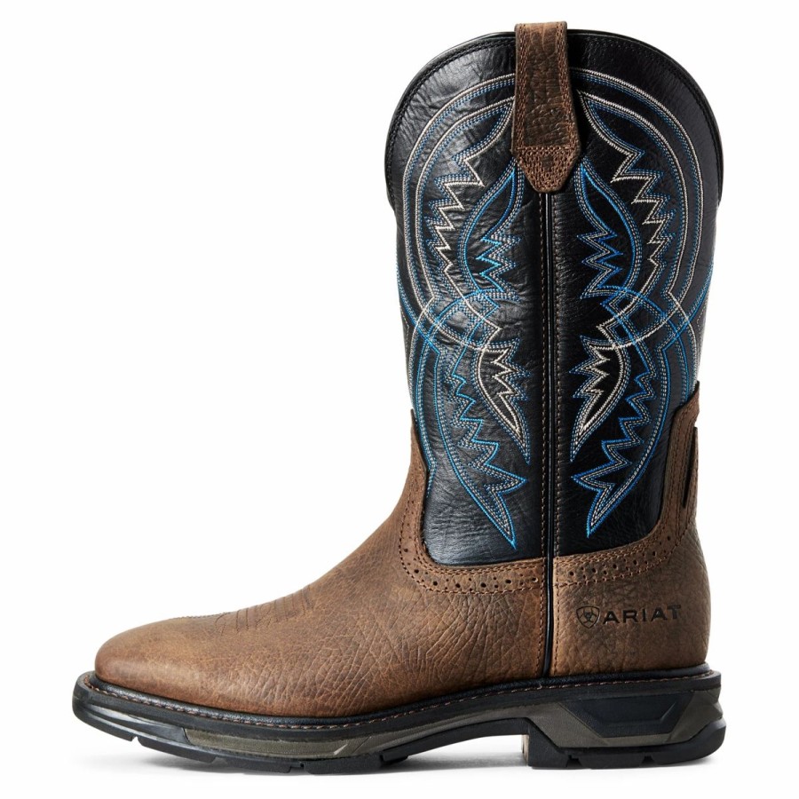 Work * | Ariat' Men'S Workhog Xt Earth / Twilight