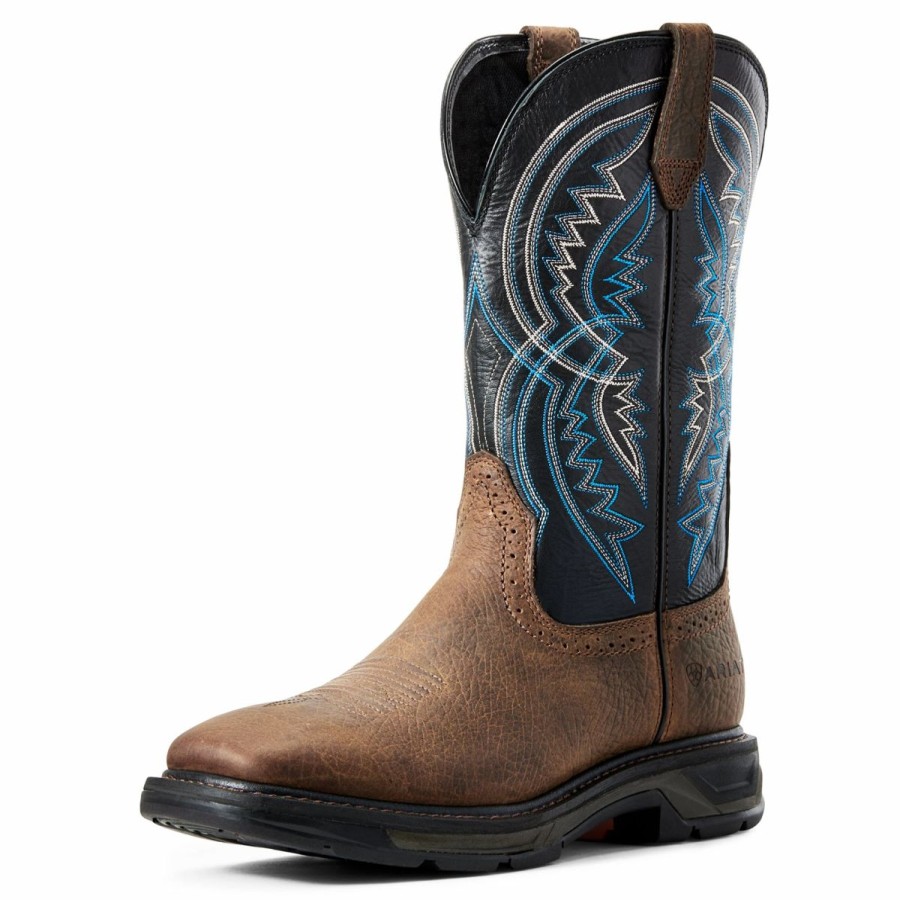 Work * | Ariat' Men'S Workhog Xt Earth / Twilight