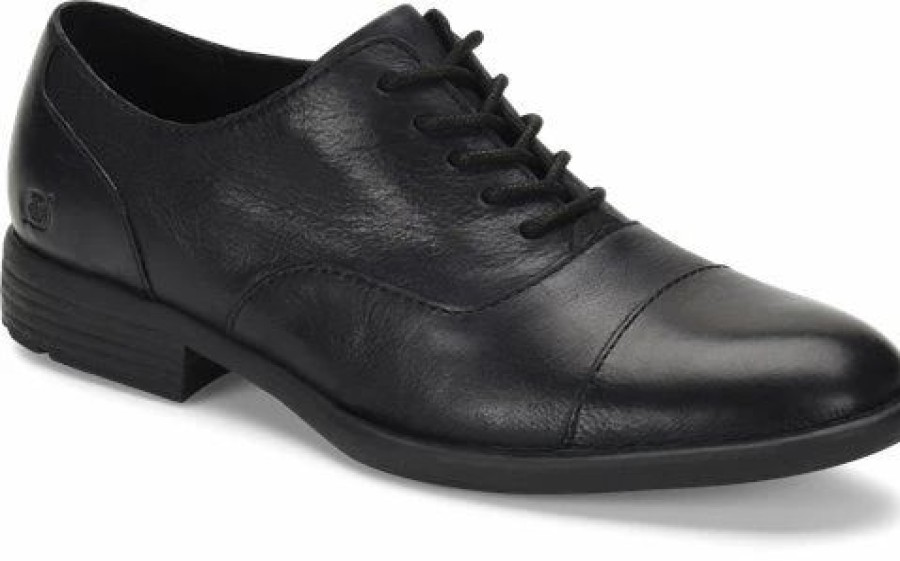 Casual & Dress * | Born Shoe Company 'Born' Men'S Marc Oxford Black