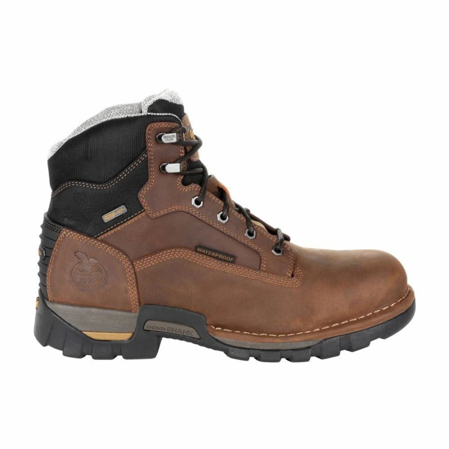 Work * | Georgia Boot' Men'S 6 Eagle One Eh Wp Soft Toe Brown