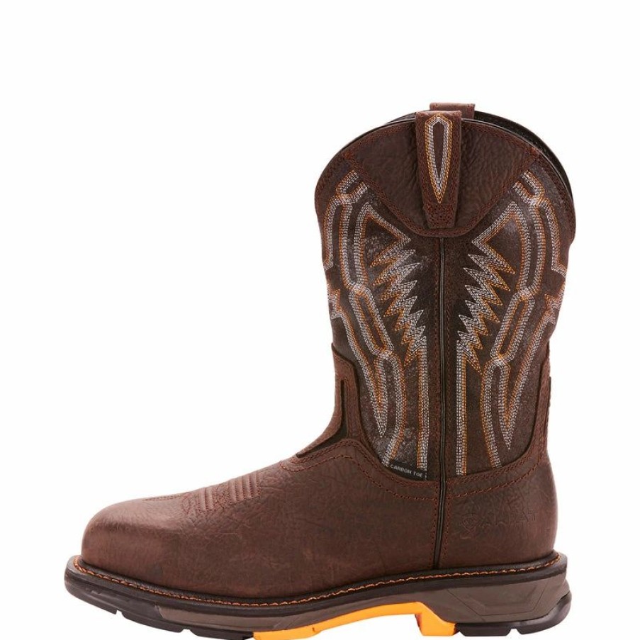 Work * | Ariat' Men'S 11 Workhog Xt Eh Comp Toe Brown