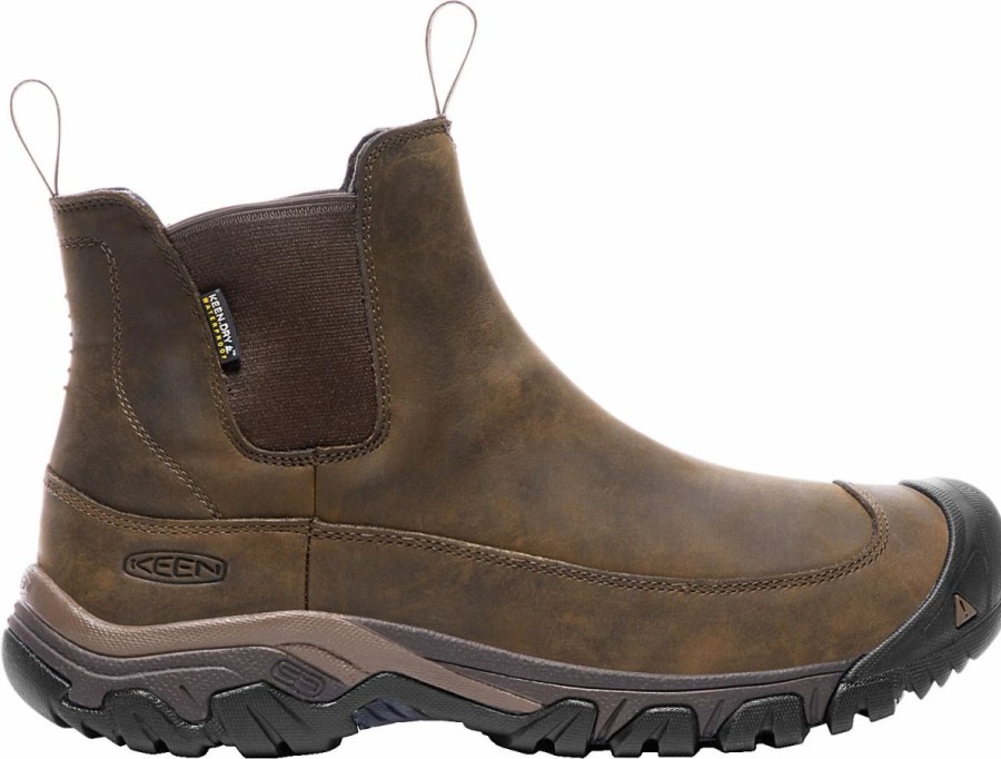 Casual & Dress * | Keen Outdoor' Men'S Anchorage Iii 200Gr Wp Boot Dark Earth / Brown