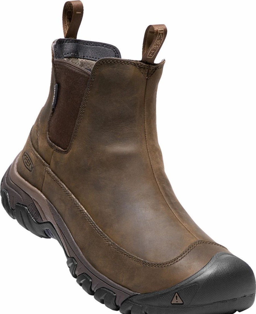 Casual & Dress * | Keen Outdoor' Men'S Anchorage Iii 200Gr Wp Boot Dark Earth / Brown