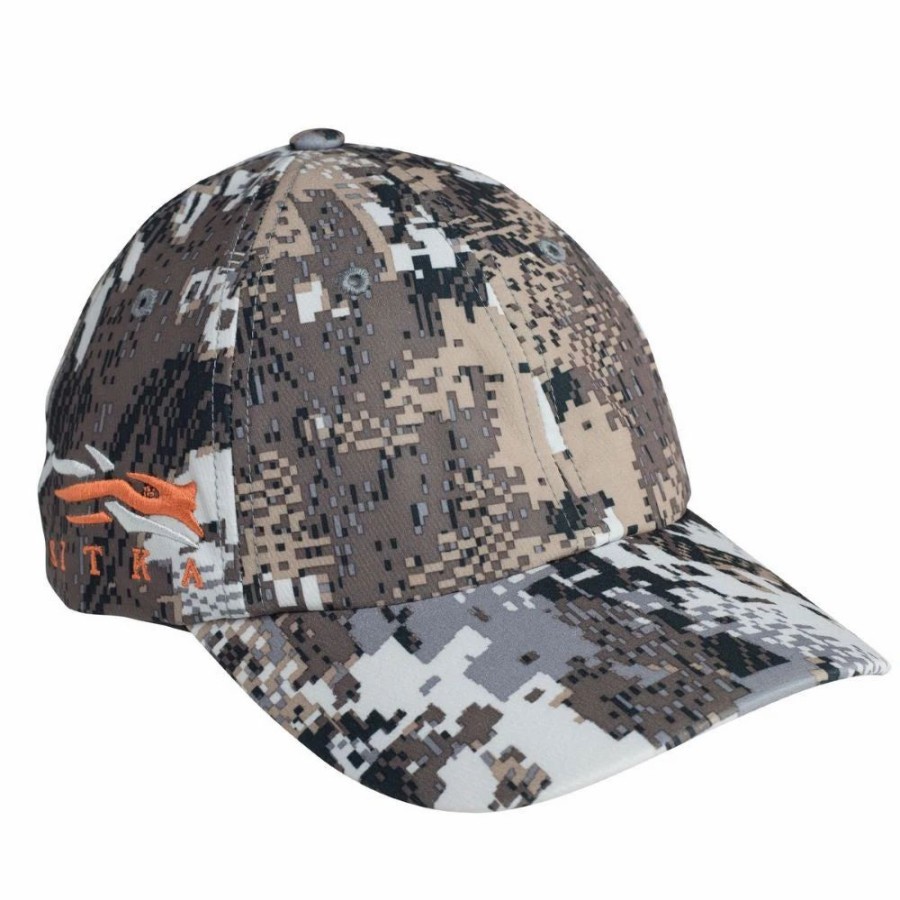 Accessories * | Sitka Wear And Equipment 'Sitka' Men'S Side Logo Cap Whitetail : Elevated Ii