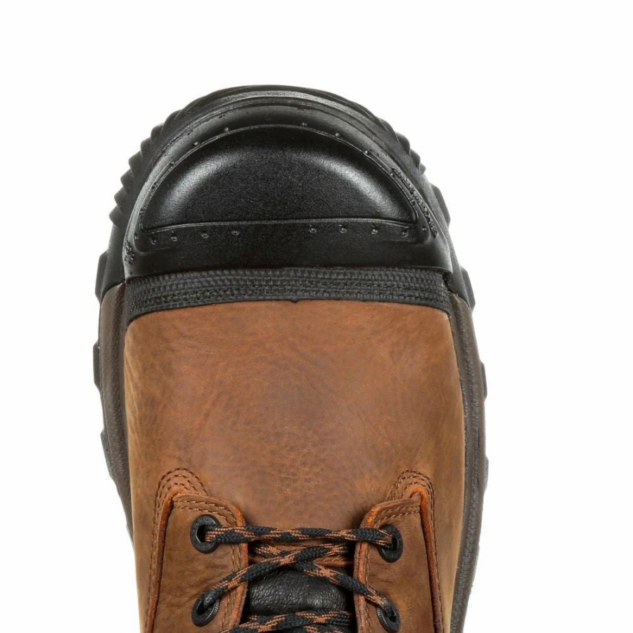 Work * | Rocky' Men'S 8 Xo Toe Eh Wp Comp Toe Brown