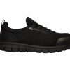 Work * | Skechers' Men'S Synergy-Omat Alloy Toe Slip On Black