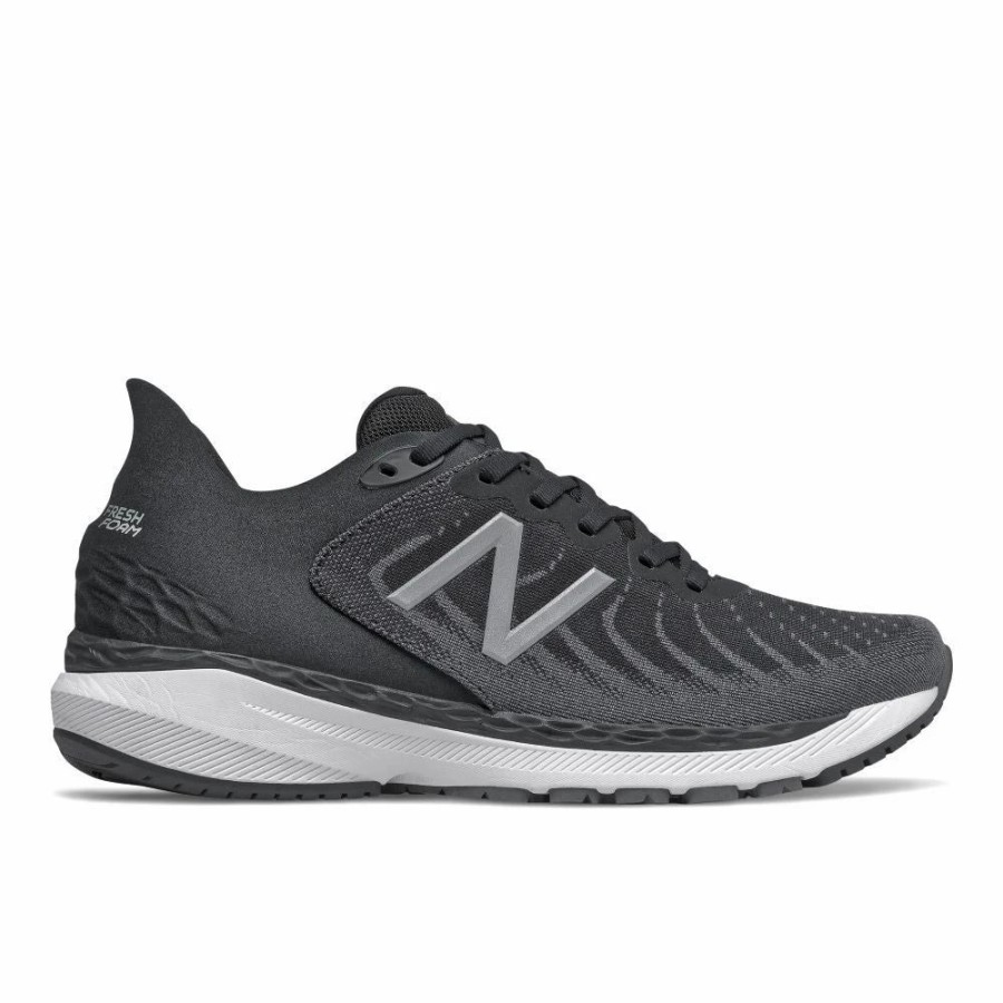 Athletic * | New Balance' Men'S Fresh Foam Stability Black / White / Phantom