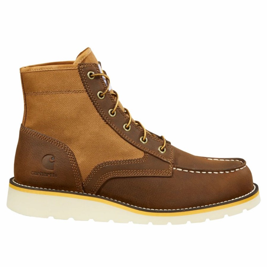 Work * | Carhartt Footwear 'Carhartt' Men'S 6 Wedge Eh Soft Toe Brown