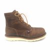 Work * | Abilene Boot Co. 'Silverado' Men'S 6 Lumberjack Wedge Sole Eh Sr Steel Toe Tan / Brown