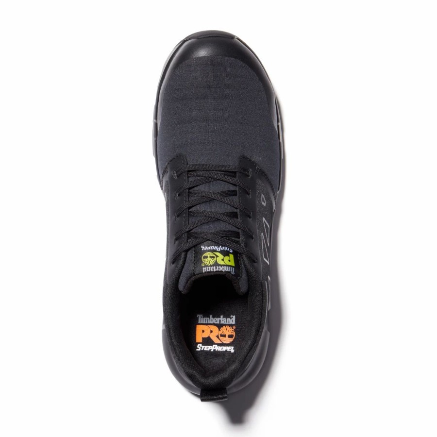 Work * | Timberland Pro' Men'S Powertrain Sprint Eh Alloy Toe Black