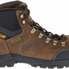 Work * | Caterpillar' Men'S 6 Threshold Wp, Eh, Steel Toe Brown / Black