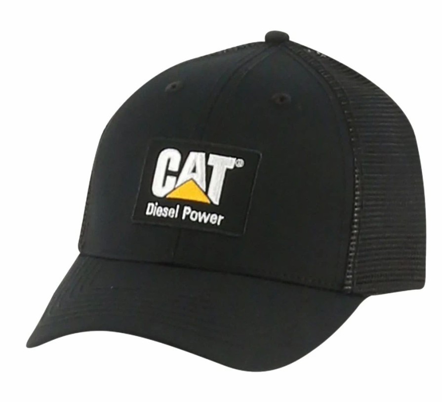 Accessories * | Caterpillar' Men'S Diesel Cap Black