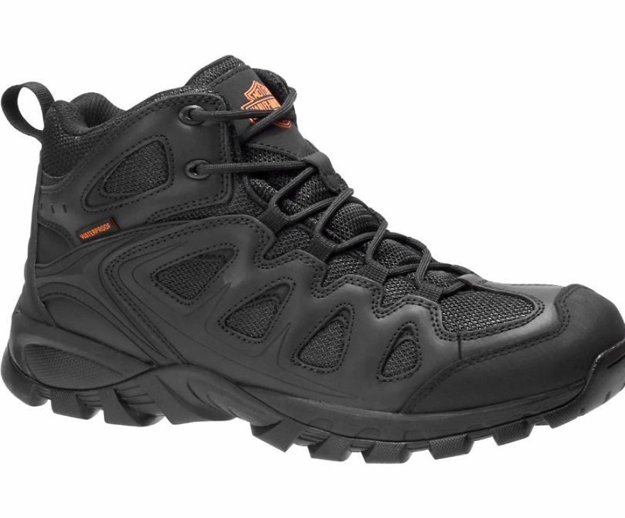 Work * | Harley Davidson' Men'S Woodridge Composite Shoe Black