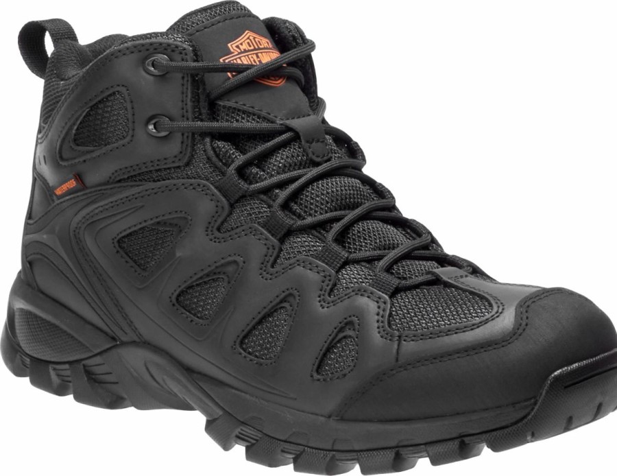 Work * | Harley Davidson' Men'S Woodridge Composite Shoe Black