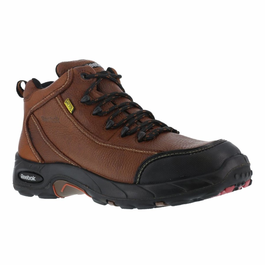 Work * | Reebok' Men'S Tiahawk Int Met Guard Comp Toe Hiker Brown / Black