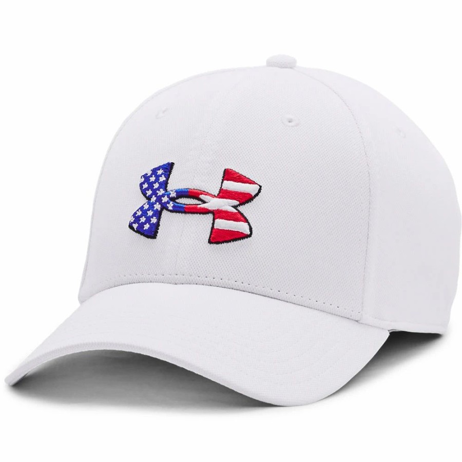 Accessories * | Under Armour' Men'S Freedom Blitzing Hat White