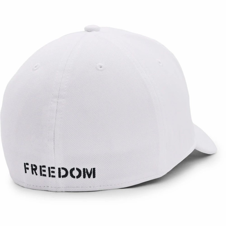 Accessories * | Under Armour' Men'S Freedom Blitzing Hat White