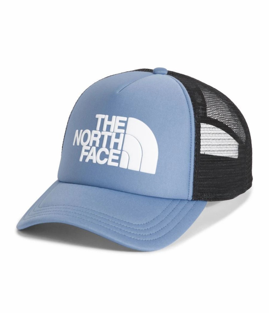 Accessories * | The North Face' Men'S Logo Trucker Hat Folk Blue