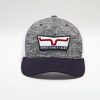 Accessories * | Kimes Ranch' Men'S Extra Crunchy Trucker Cap Grey Heather