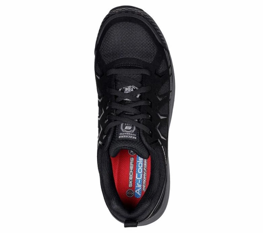 Work * | Skechers' Men'S Malad Ii Eh Comp Toe Black