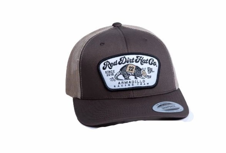 Accessories * | Red Dirt Hat Company' Dos Armadillo Cap Brown / Khaki