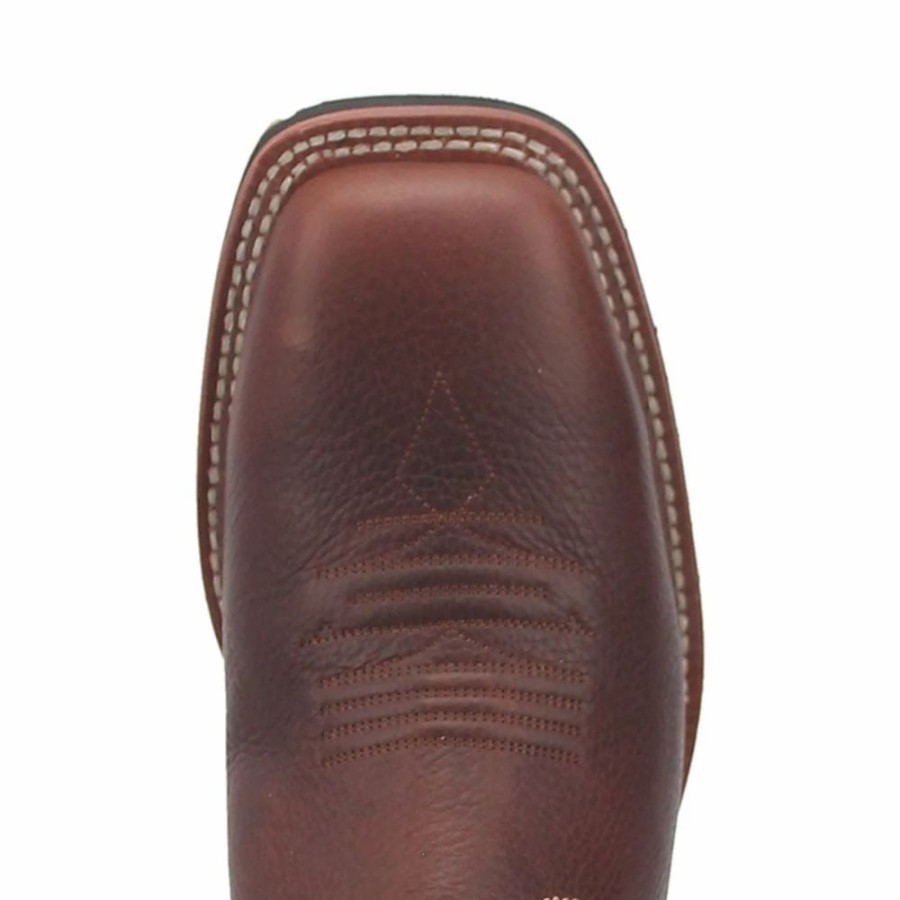 Cowboy * | Dan Post Boot Co 'Dan Post' Men'S 11 Arrowhead Western Square Toe Chocolate