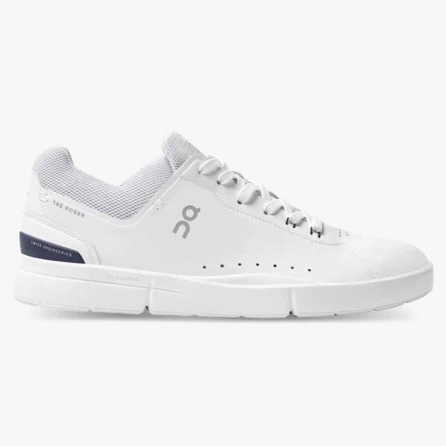 Athletic * | On Running' Men'S The Roger Advantage 1 Tennis Sneaker White / Ink