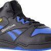 Work * | Reebok' Men'S High Top Metguard Eh Comp Toe Black / Blue