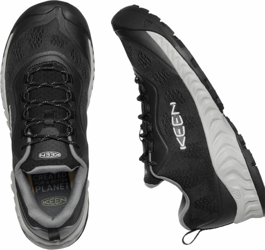 Athletic * | Keen Outdoor' Men'S Nxis Speed Low Hiker Black / Vapor