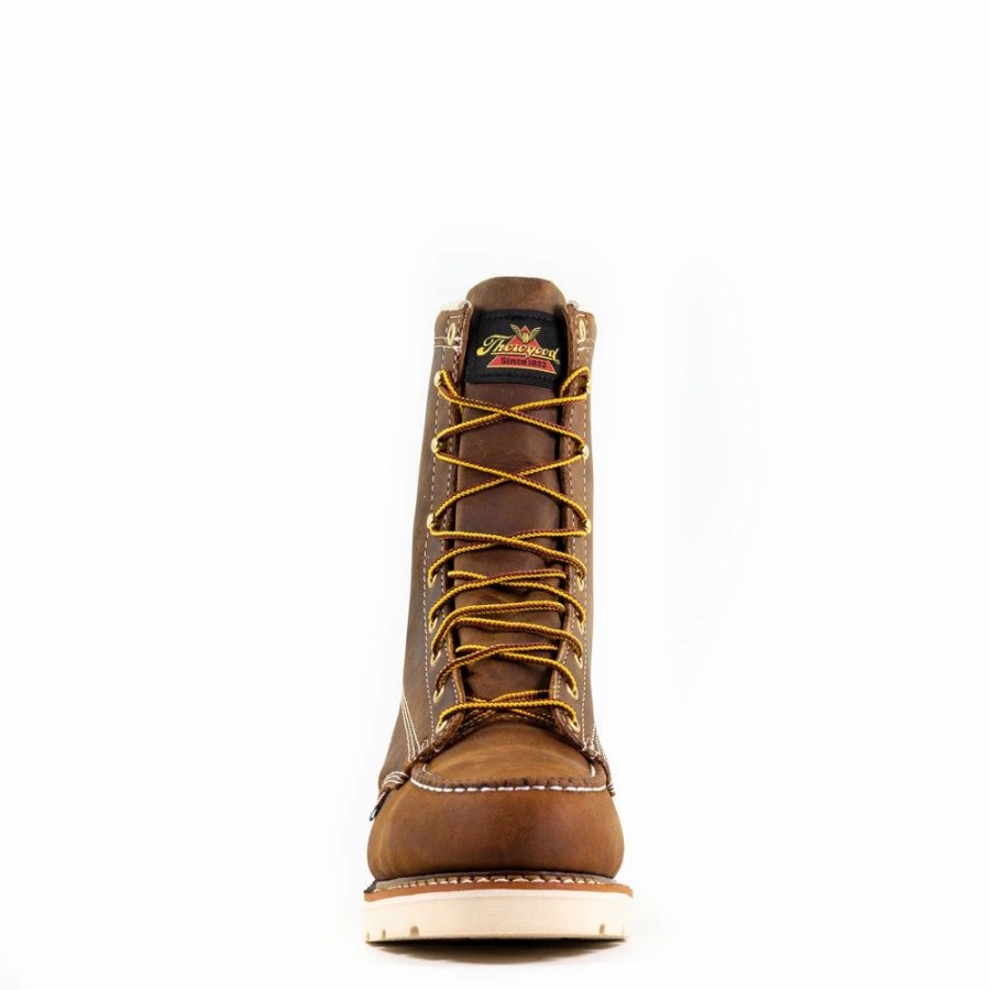 Work * | Thorogood' Men'S 8 American Heritage Eh Steel Toe Trail Crazyhorse