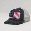 Accessories * | Kimes Ranch' Men'S Cody American Trucker Cap Denim