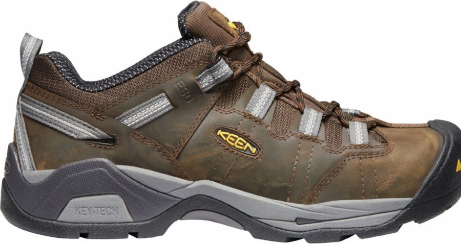 Work * | Keen Utility 'Keen' Men'S Detroit Xt Esd Steel Toe Cascade Brown / Gargoyle