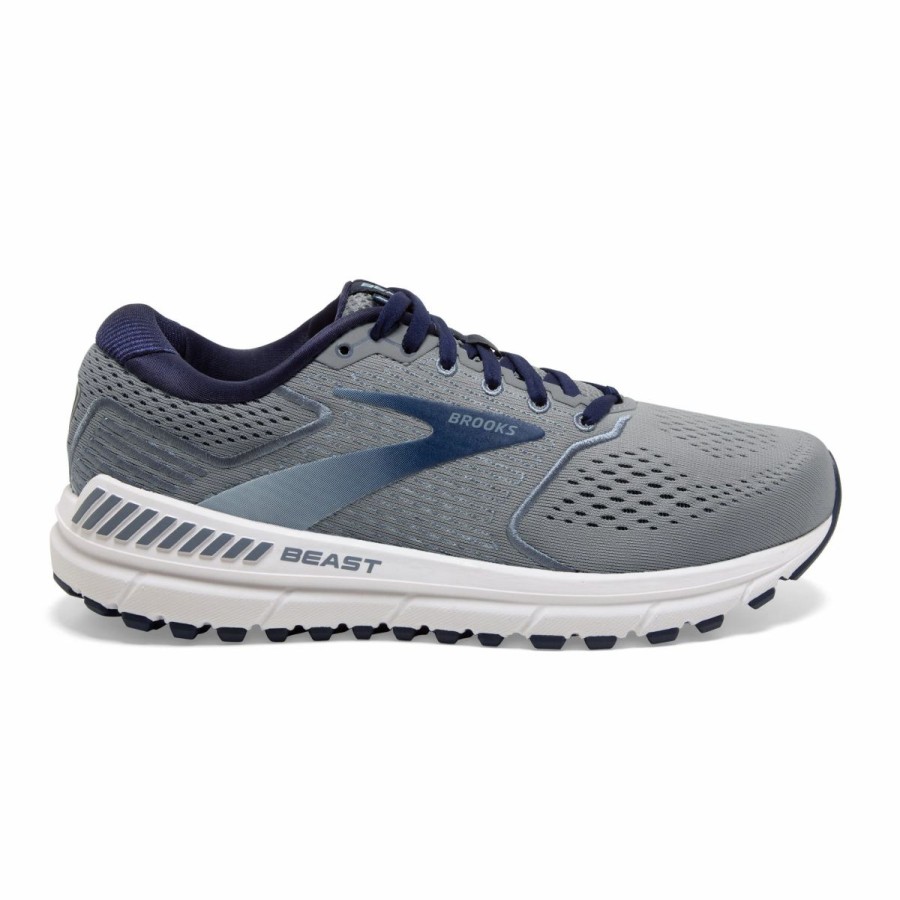 Athletic * | Brooks' Men'S Beast 20 Blue / Grey / Peacoat