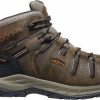 Work * | Keen Utility' Men'S Flint Ii Mid Eh Wp Soft Toe Black Olive / Brindle