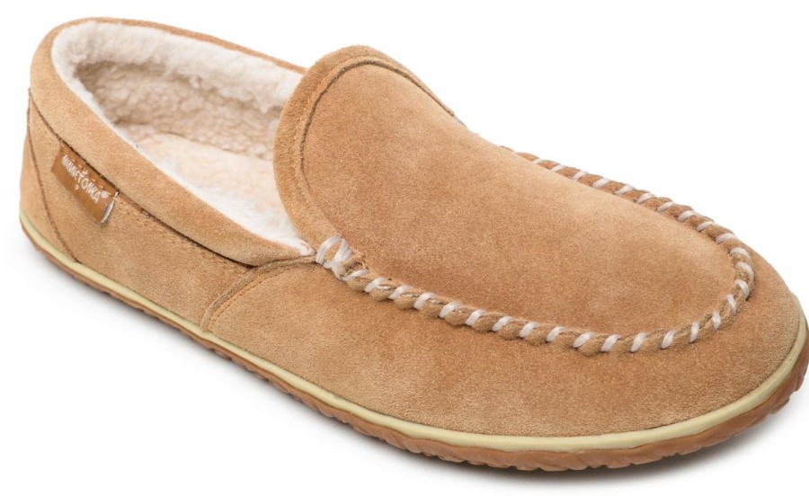 Casual & Dress * | Minnetonka Moccasin Co 'Minnetonka' Men'S Tilden Pile Lined Moc Slipper Cinnamon