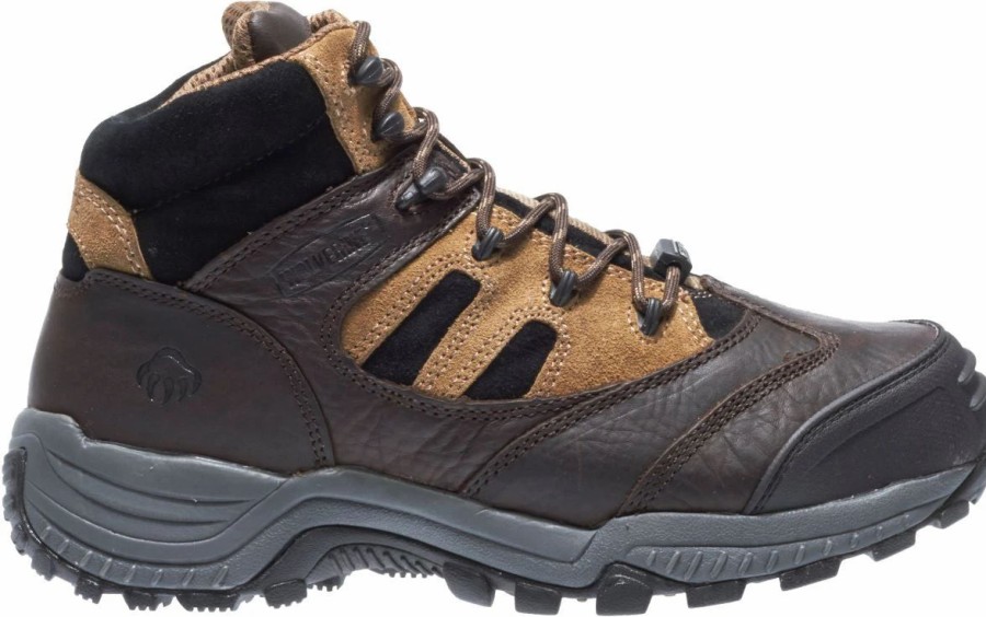 Work * | Wolverine World Wide, Inc 'Wolverine' Men'S Kingmont Met Guard Eh Comp Toe Brown / Black / Tan