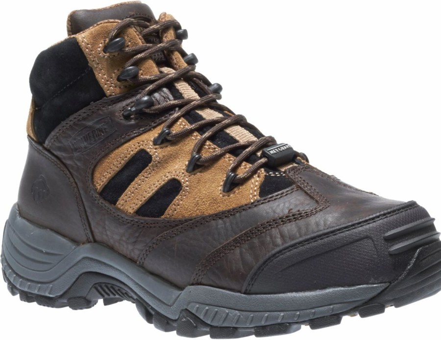 Work * | Wolverine World Wide, Inc 'Wolverine' Men'S Kingmont Met Guard Eh Comp Toe Brown / Black / Tan