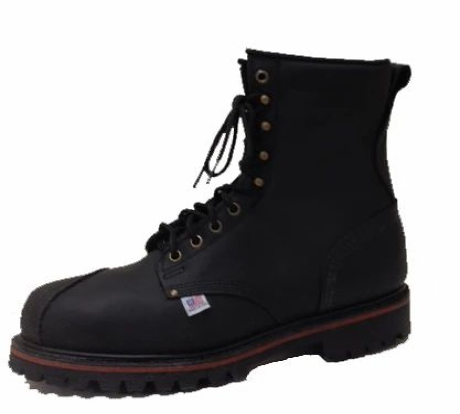 Work * | Trav'S Outfitter 'Cove' 709K Men'S Kevlar Logger Black