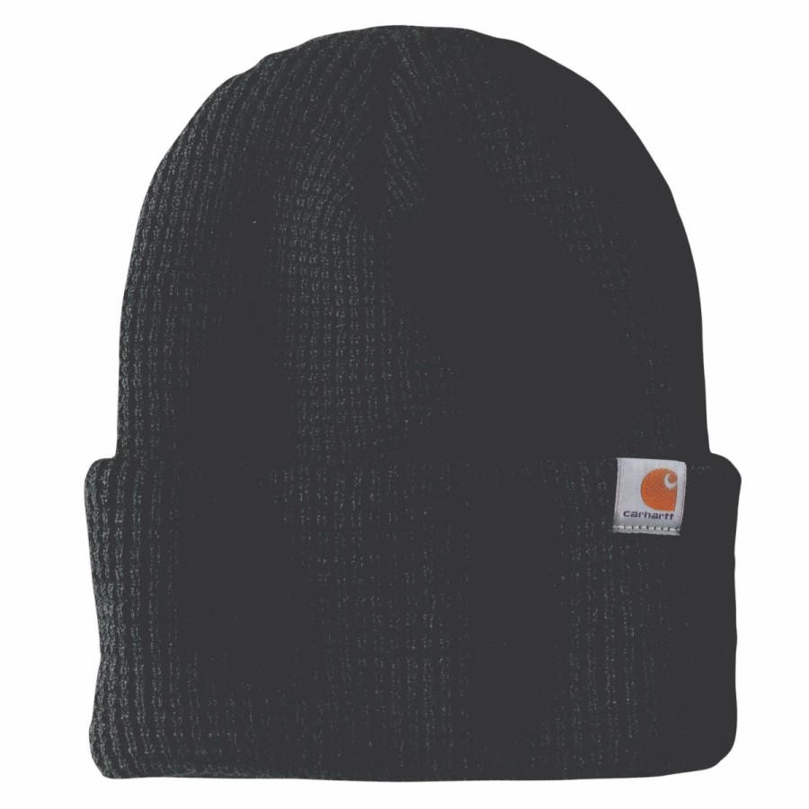 Accessories * | Carhartt' Woodside Hat Black