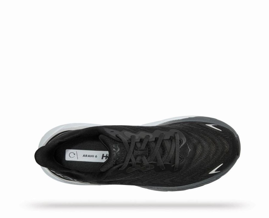 Athletic * | Hoka' Men'S Arahi 6 Black / White