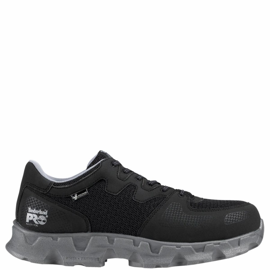 Work * | Timberland Pro' Men'S Powertrain Esd Alloy Toe Black / Grey