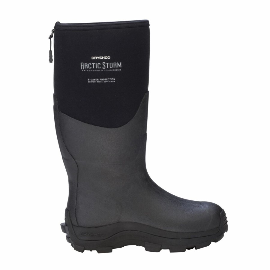 Work * | Dryshod' Men'S Arctic Storm Hi -50 Winter Boot Black