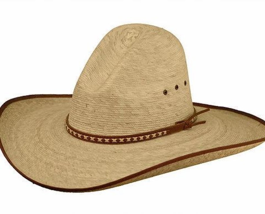 Accessories * | Hat Biz, Inc 'Lone Star' Hamilton Straw Cowboy Hat Tan