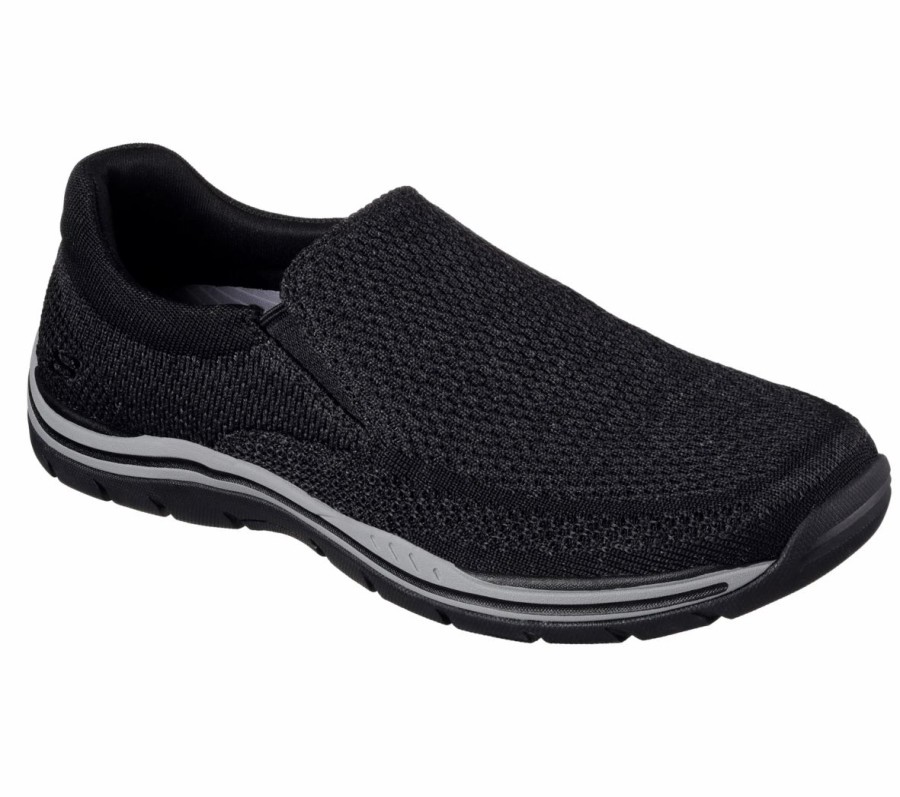 Casual & Dress * | Skechers' Men'S Expected Gomel Slip On Black