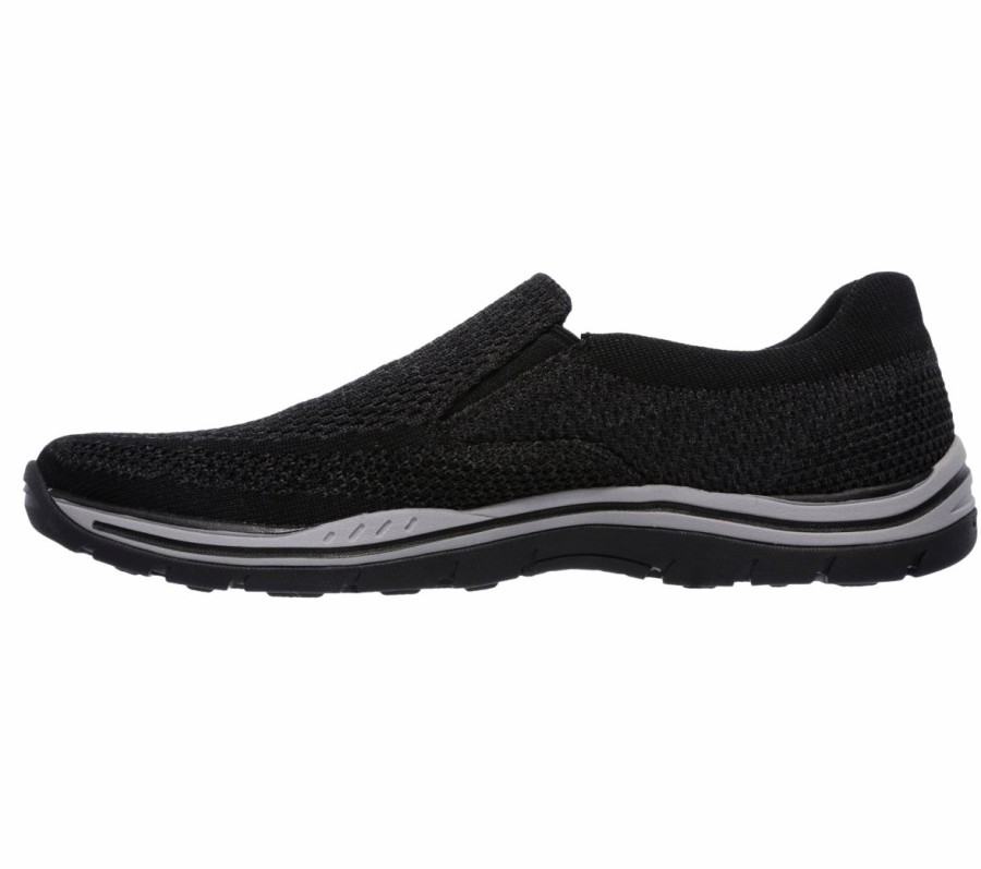 Casual & Dress * | Skechers' Men'S Expected Gomel Slip On Black