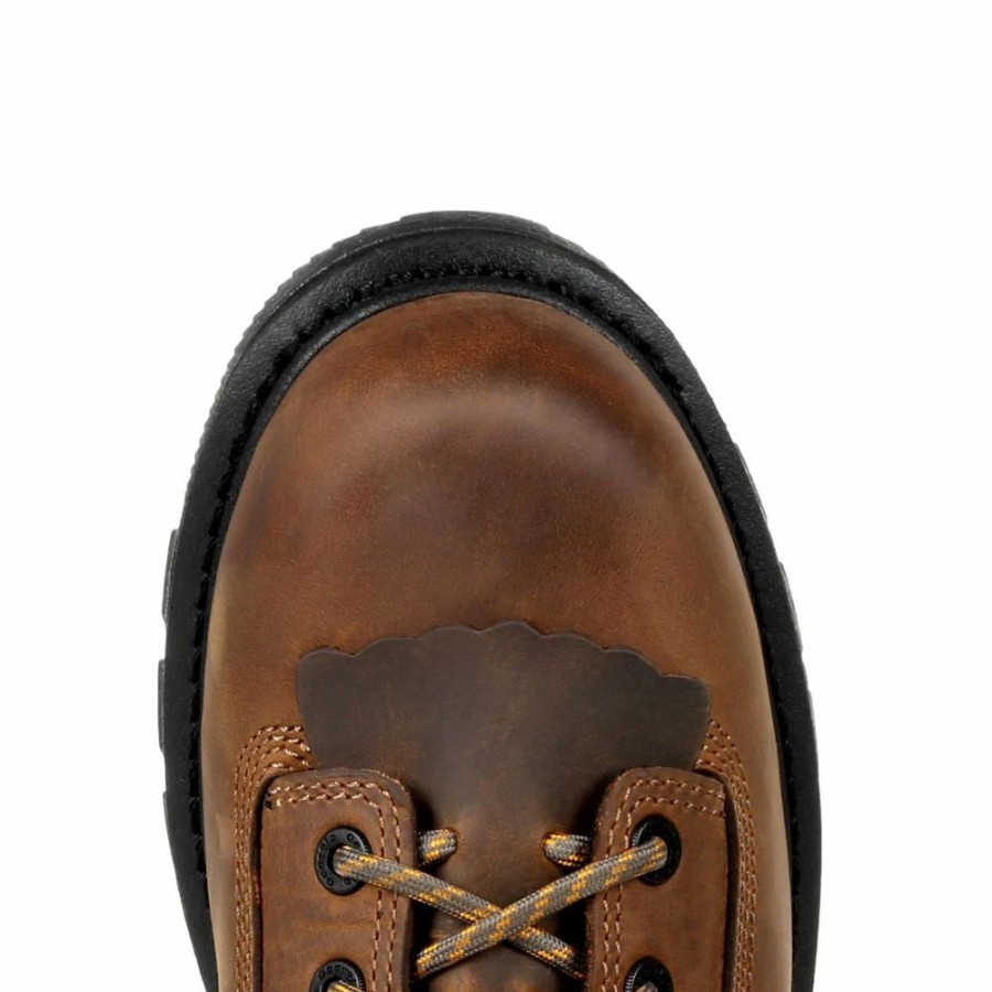 Work * | Georgia Boot' Men'S 8 Carbo-Tec Ltx Eh Wp Comp Toe Brown / Black