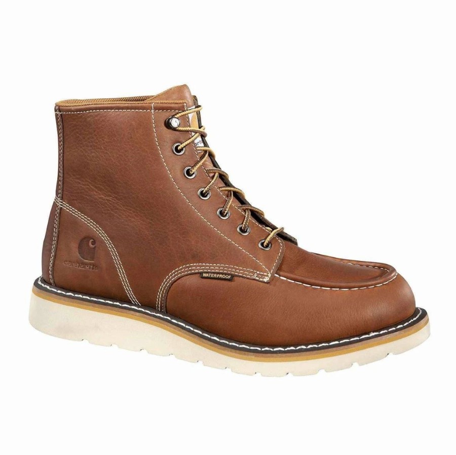 Work * | Carhartt Footwear 'Carhartt' Men'S 6 Wedge Eh Wp Soft Toe Brown