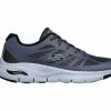 Athletic * | Skechers' Men'S Arch Fit-Charge Back Charcoal / Black (Extra Wide)