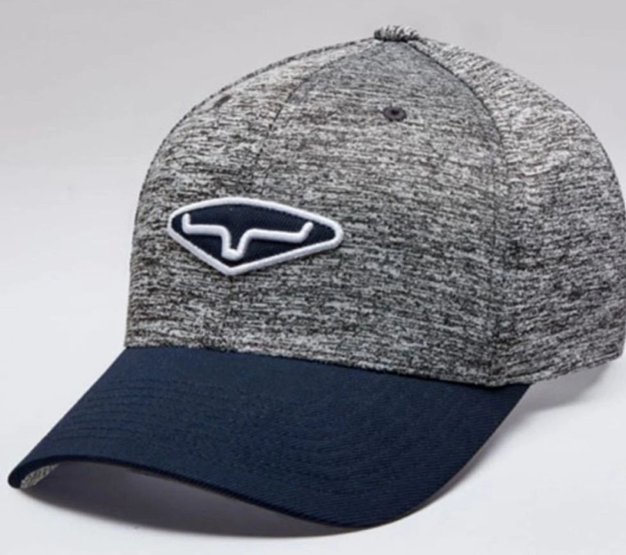 Accessories * | Kimes Ranch' Men'S Dynamite Links Cap Grey Heather