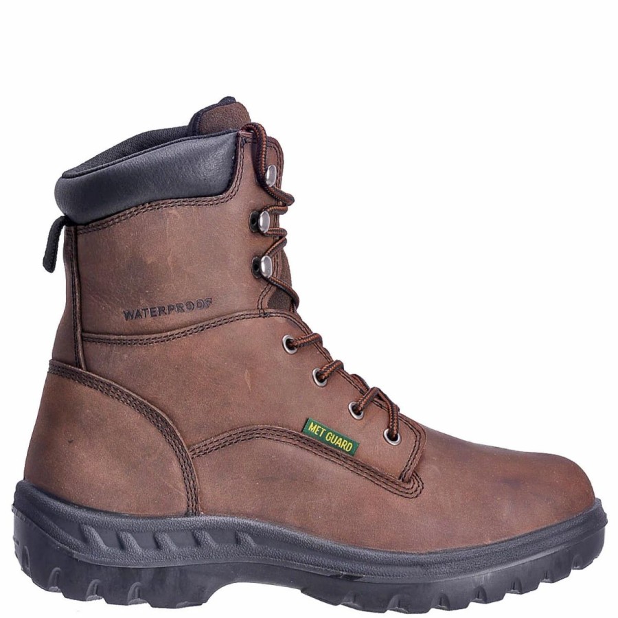 Work * | Dan Post Boot Co 'Dan Post' Men'S 8 Wp Met Guard Steel Toe Brown